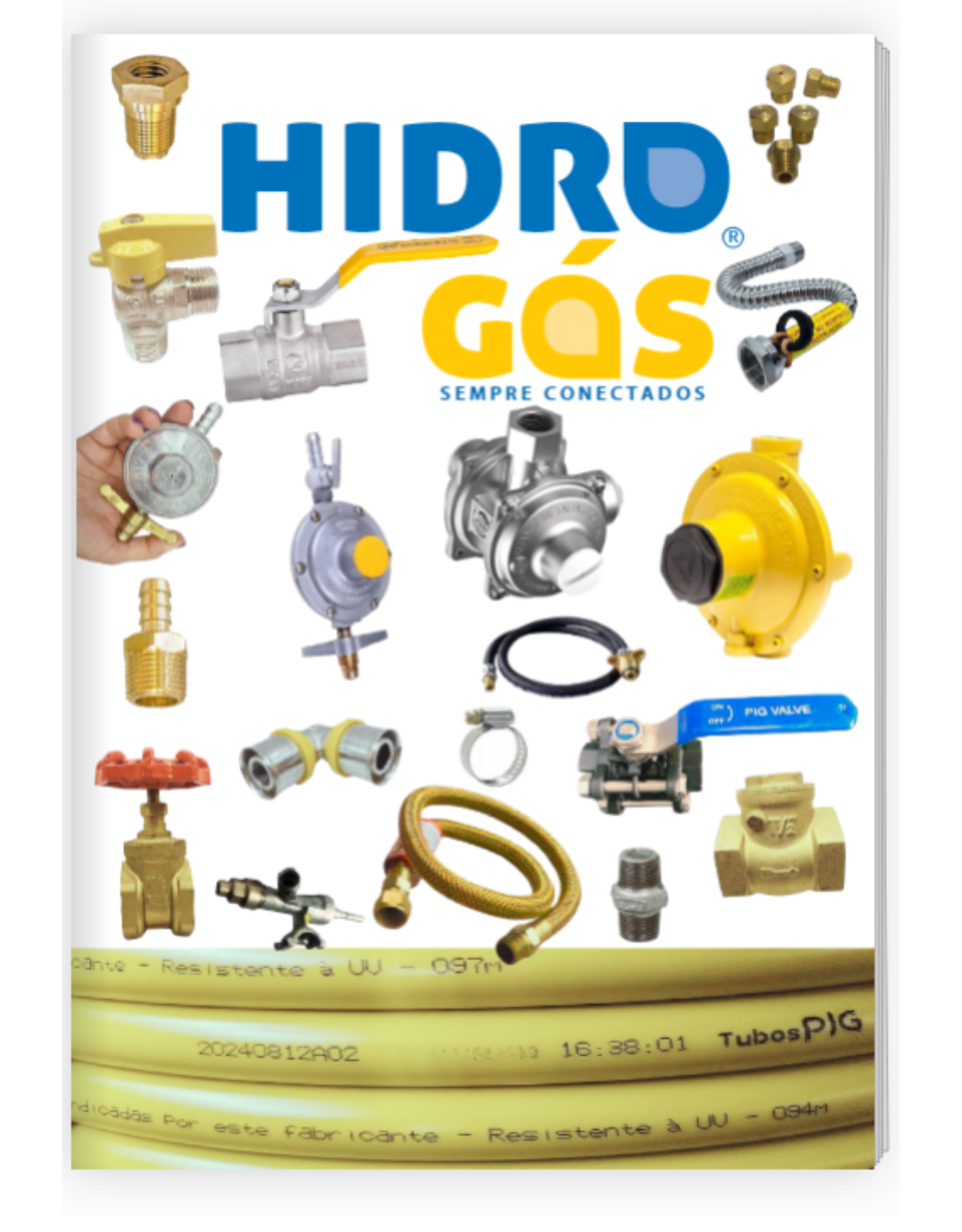 Capa do Catálogo HidroGás® 2026